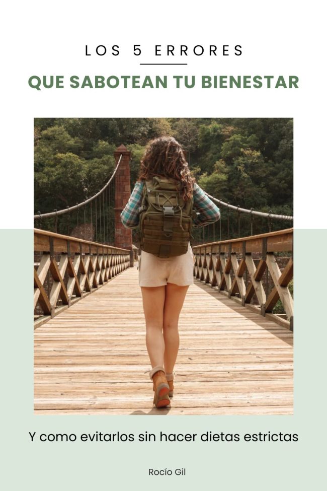 Los 5 errores que sabotean tu bienestar Portada ebook Los 5 errores que sabotean tu bienestar – Guía gratuita de Rocío Gil